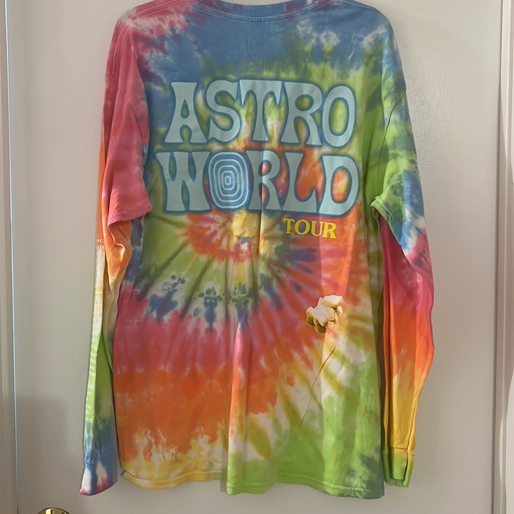 Travis Scott: Wish You Were Here AstroWorld Tour Merch Long Sleeve